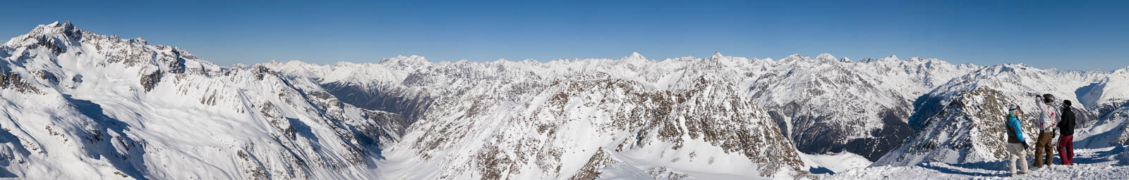 Panorama of the alps